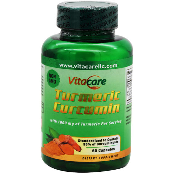 Vitacare Turmeric Curcumin 1000mg 60Capsule image number 0
