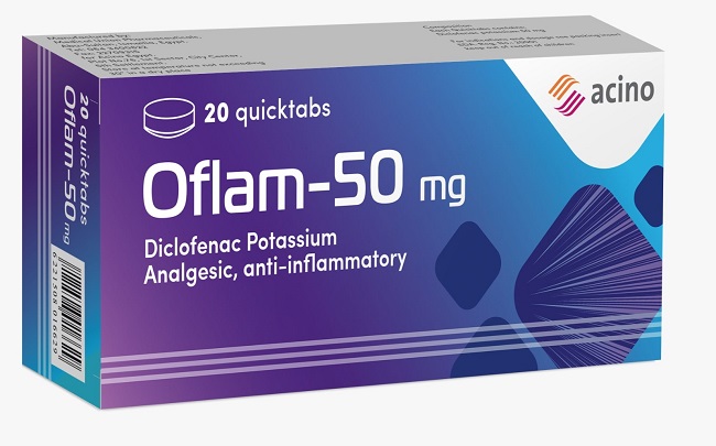 Oflam 50mg 20 Tablets image number 0