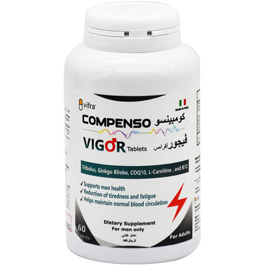 Compenso Vigor for Men 60 Tablets image number 0