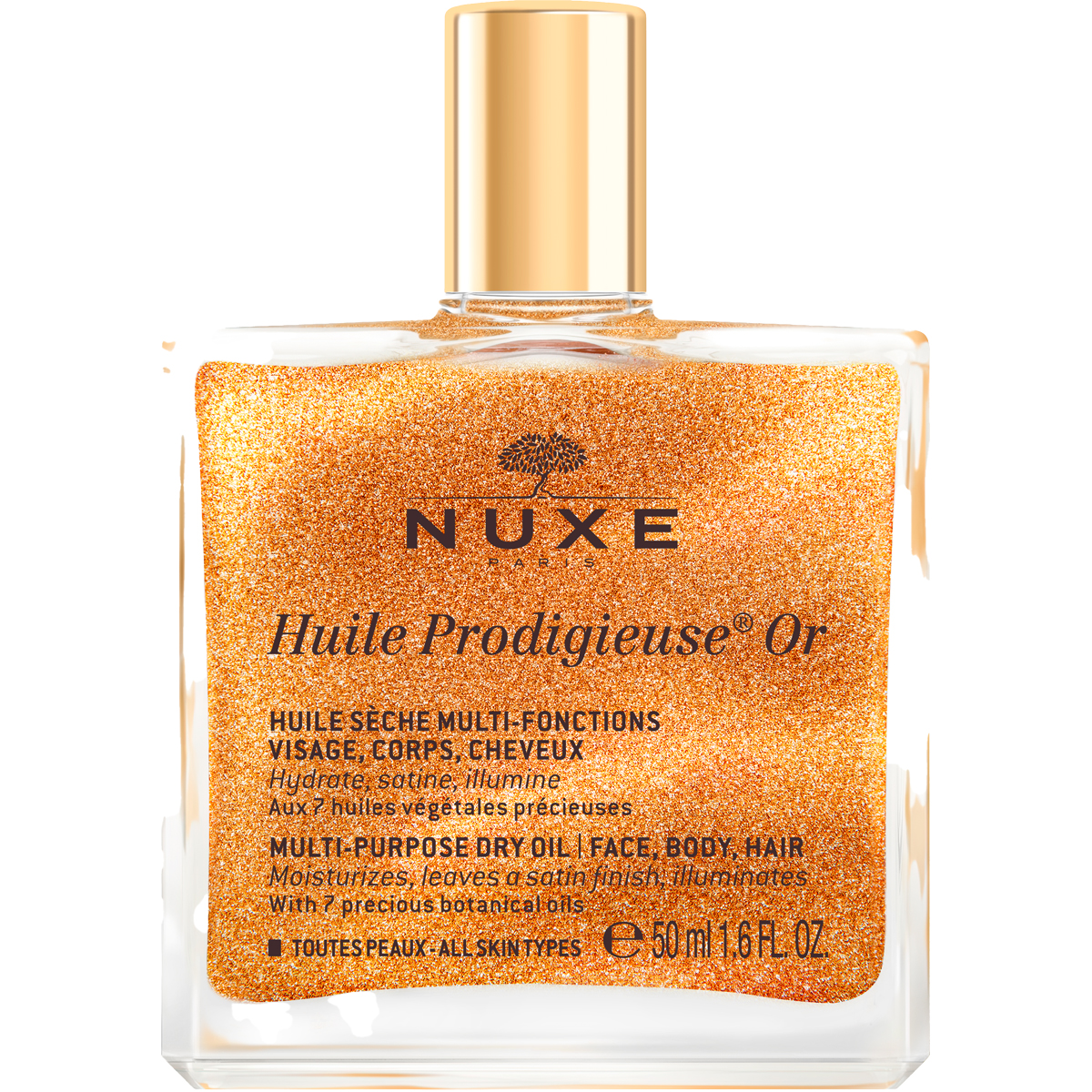 Nuxe Huile Prodigieuse Dry Oil Gold 50ml image number 0
