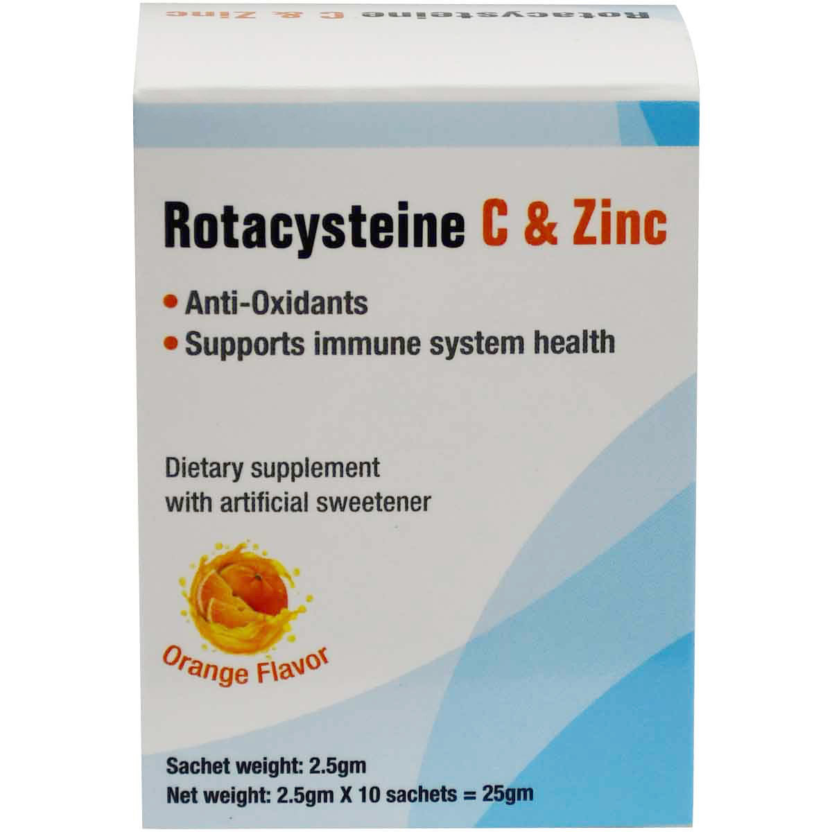 Rotacysteine C and Zinc (2.5 gm/Sachet) 10 Sachets image number 0