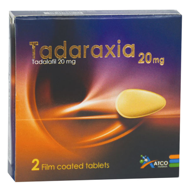 Tadaraxia 20mg 2 Film Coated Tablet image number 0