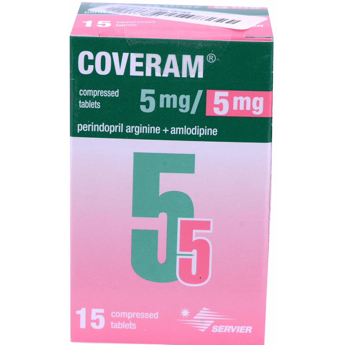 Coveram 5/5mg 15 Tablets image number 0