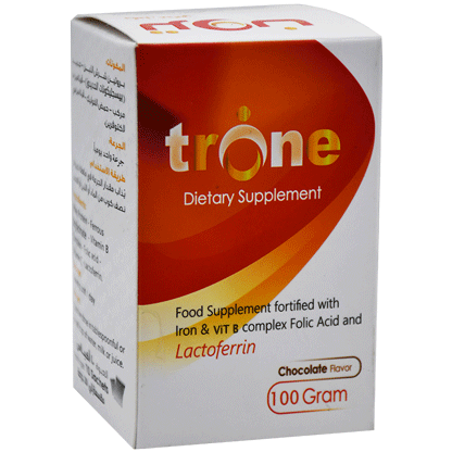 Trone Lactoferrin Chocolate Flavor 10 Sachet image number 0