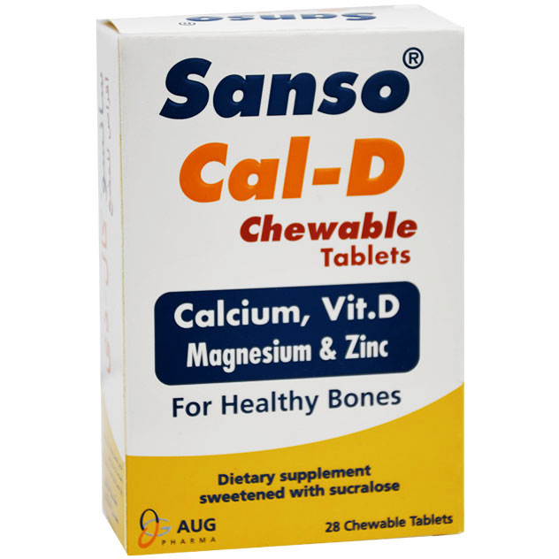 Sanso Cal-D 28 Chewable Tablet image number 0