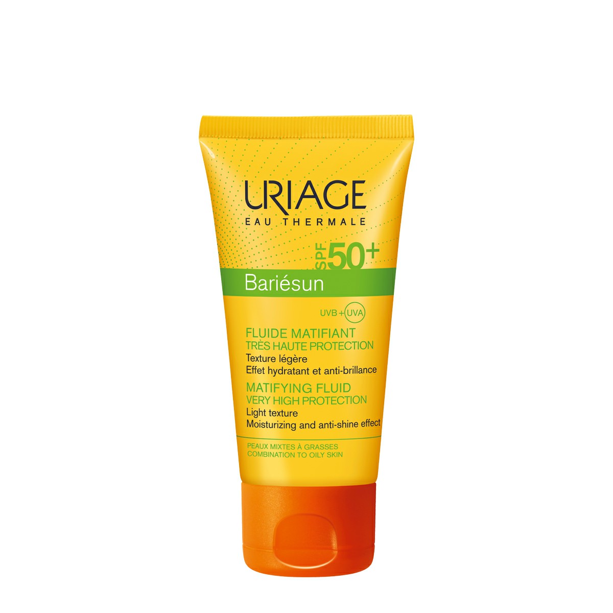 Uriage Bariesun Mat (SPF50 +) Light Fluid 50ml image number 0