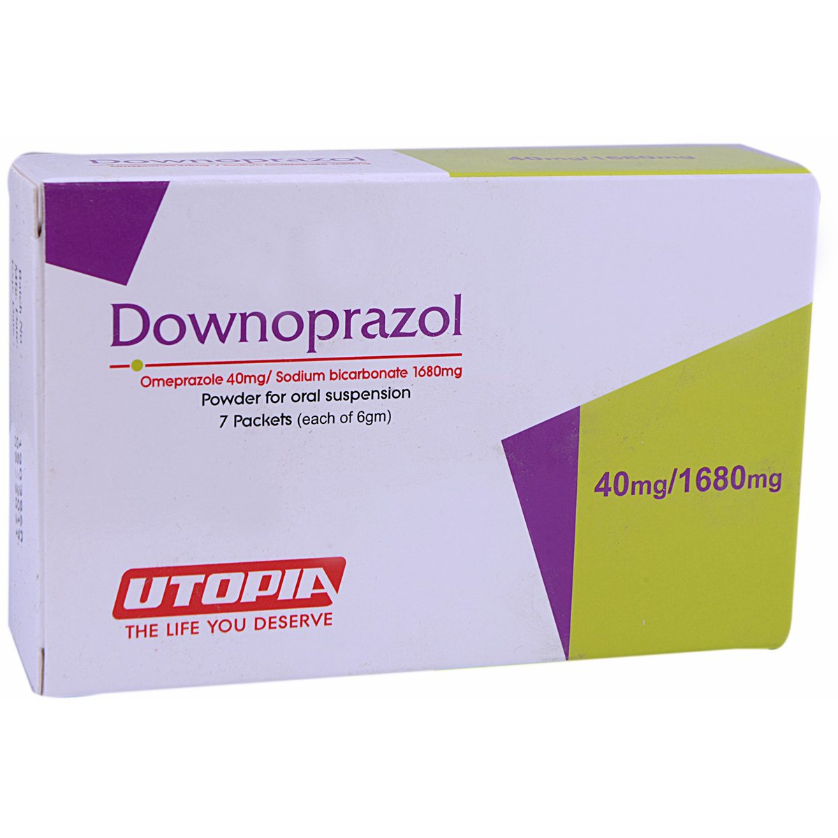Downoprazol (40mg/1680mg) 6gm 7 Sachets image number 0