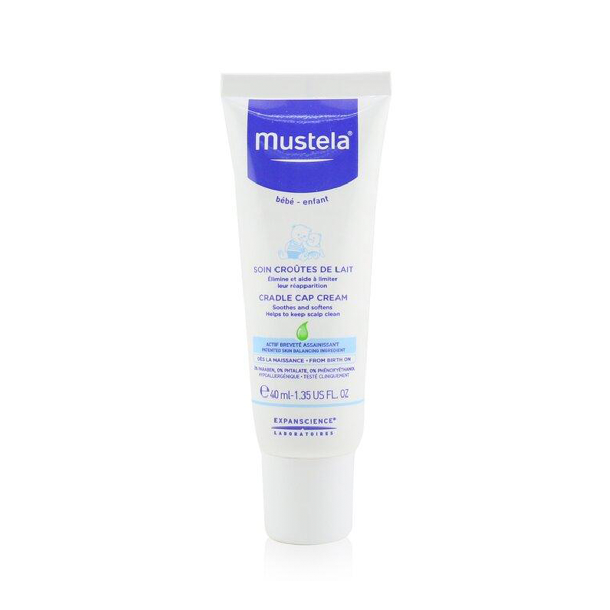 Mustela Cradle Cap Cream 40ml image number 0