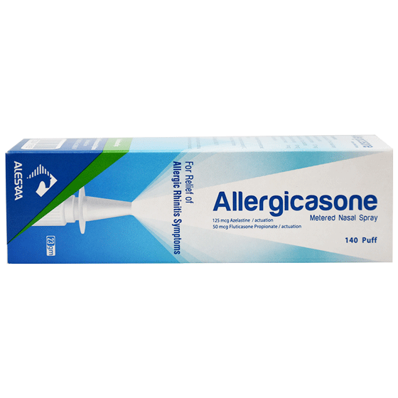 Allergicasone(125&micro;+50&micro;) 140 dose Nasal Spray image number 0