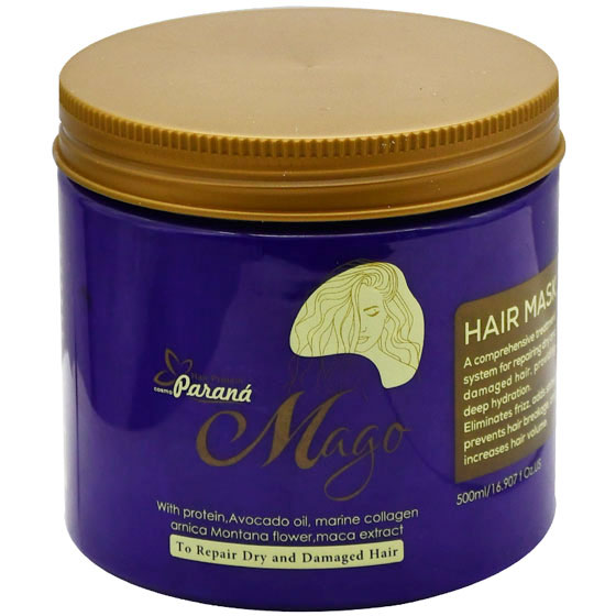 Parana Mago Mask For Repairing Dry and Damaged Hair 500ml image number 0