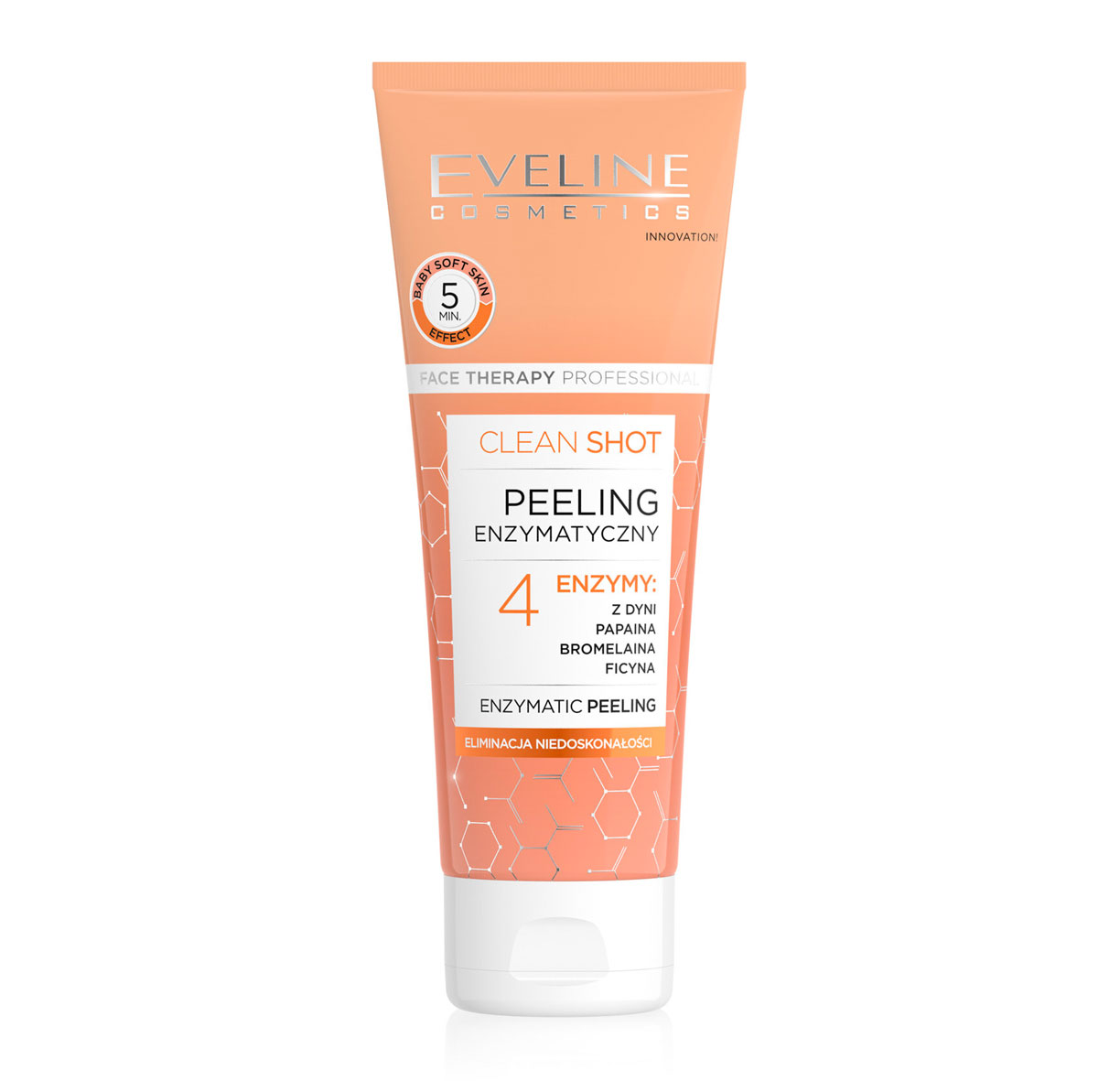 Eveline Clean Shot Enzymatic Peeling 75gm image number 0