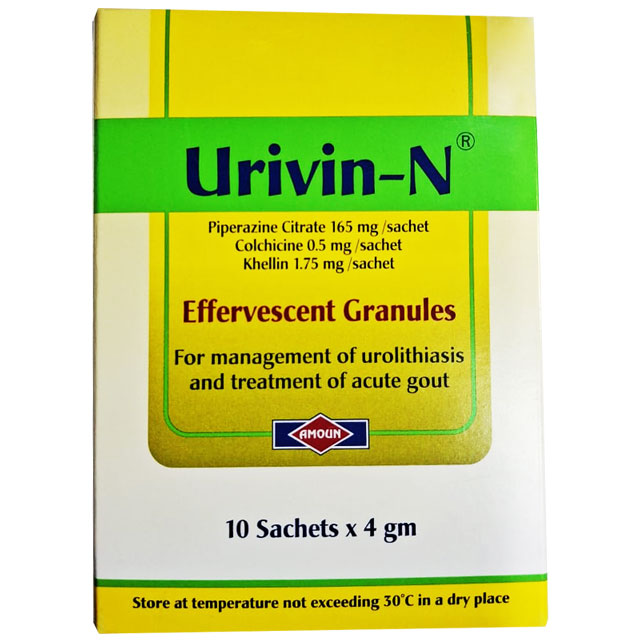 Urivin-N 10 Effervescent Sachets image number 0