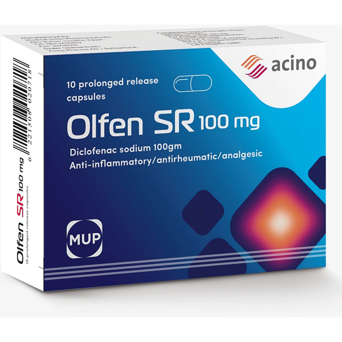Olfen 100mg SR (Sustained Release) 10 Capsules image number 0