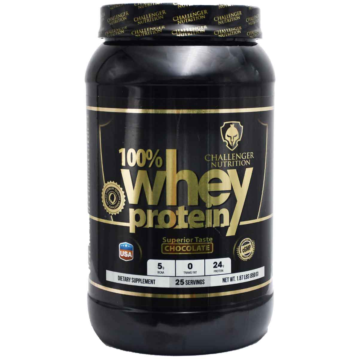 Chanllenger Nutrition Whey Protein Chocolate 850 gm image number 0