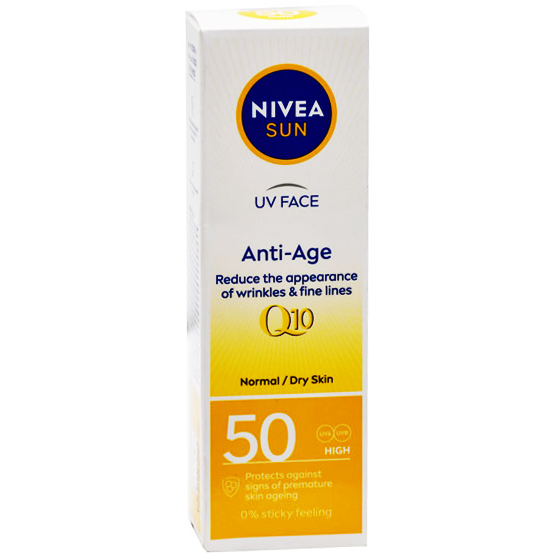 Nivea Sun Anti Age SPF 50 Cream 50ml image number 0