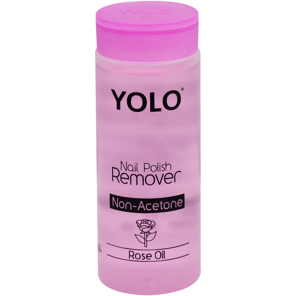 Yolo Rose Oil Non Acetone Nail Polish Remover 135ml image number 0