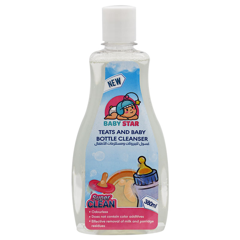 Baby Star Teats&Baby Bottle Cleanser 380ml image number 0