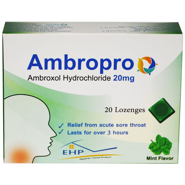 Ambropro Mint Flavor 20mg  20 Lozenges image number 0