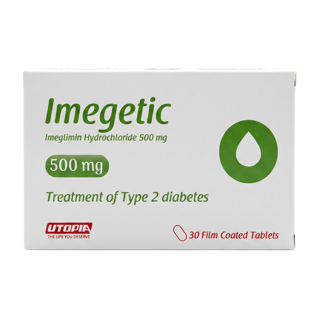 Imegetic 500mg 30 Film Coated Tablets image number 0