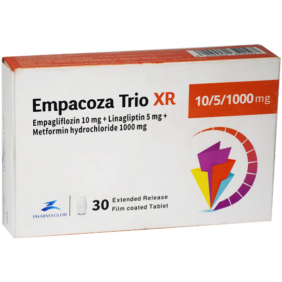 Empacoza Trio XR 10/5/1000mg 30 Tablets image number 0