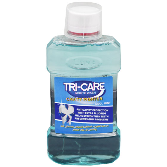 Luna Tri Care Mouthwash Cavity Fighter 250ml image number 0