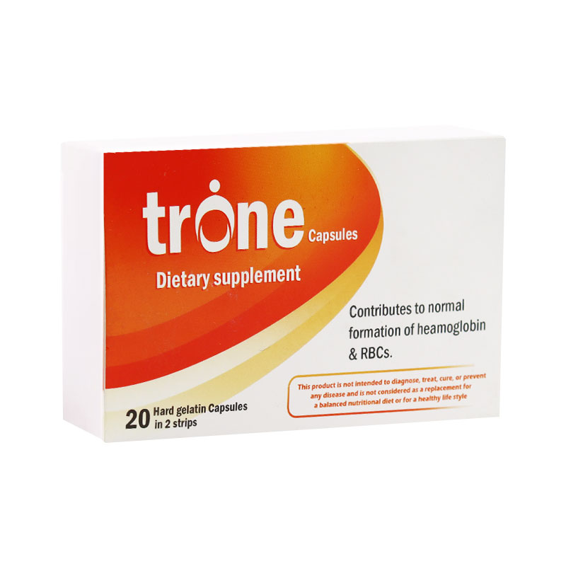 Trone 20 Hard Gelatin Capsules image number 0
