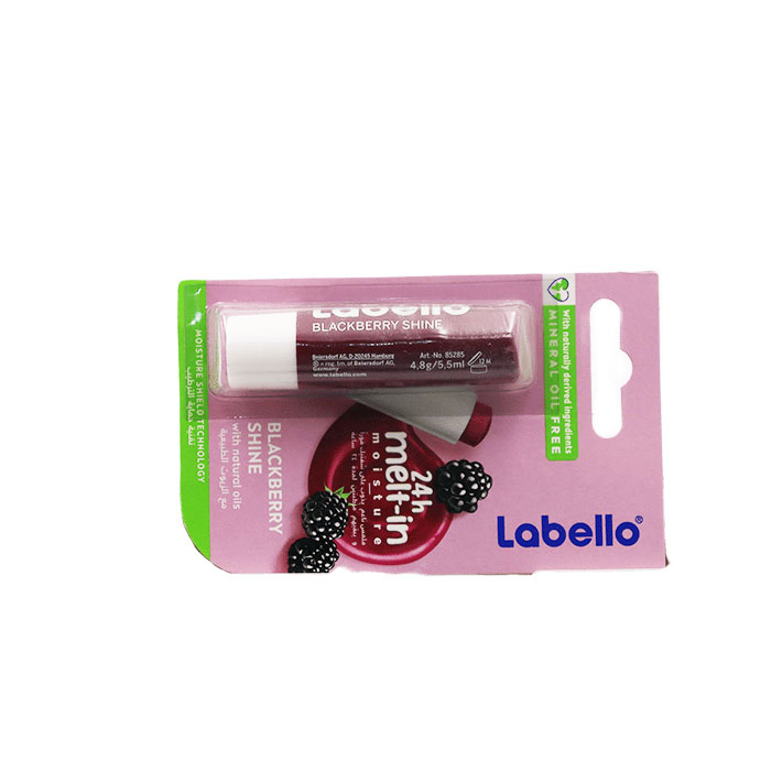Labello Lipcare Blackberry Shine 4.8gm image number 0