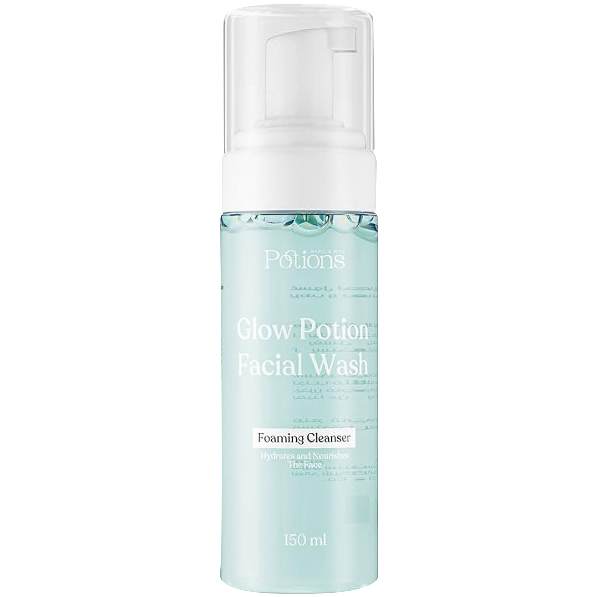 Potions Glow Facial Wash Foam Cleanser 150 ml image number 0