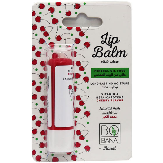 Bobana Cherry Flavor Vitamin A Lip Balm 4.8 gm image number 0