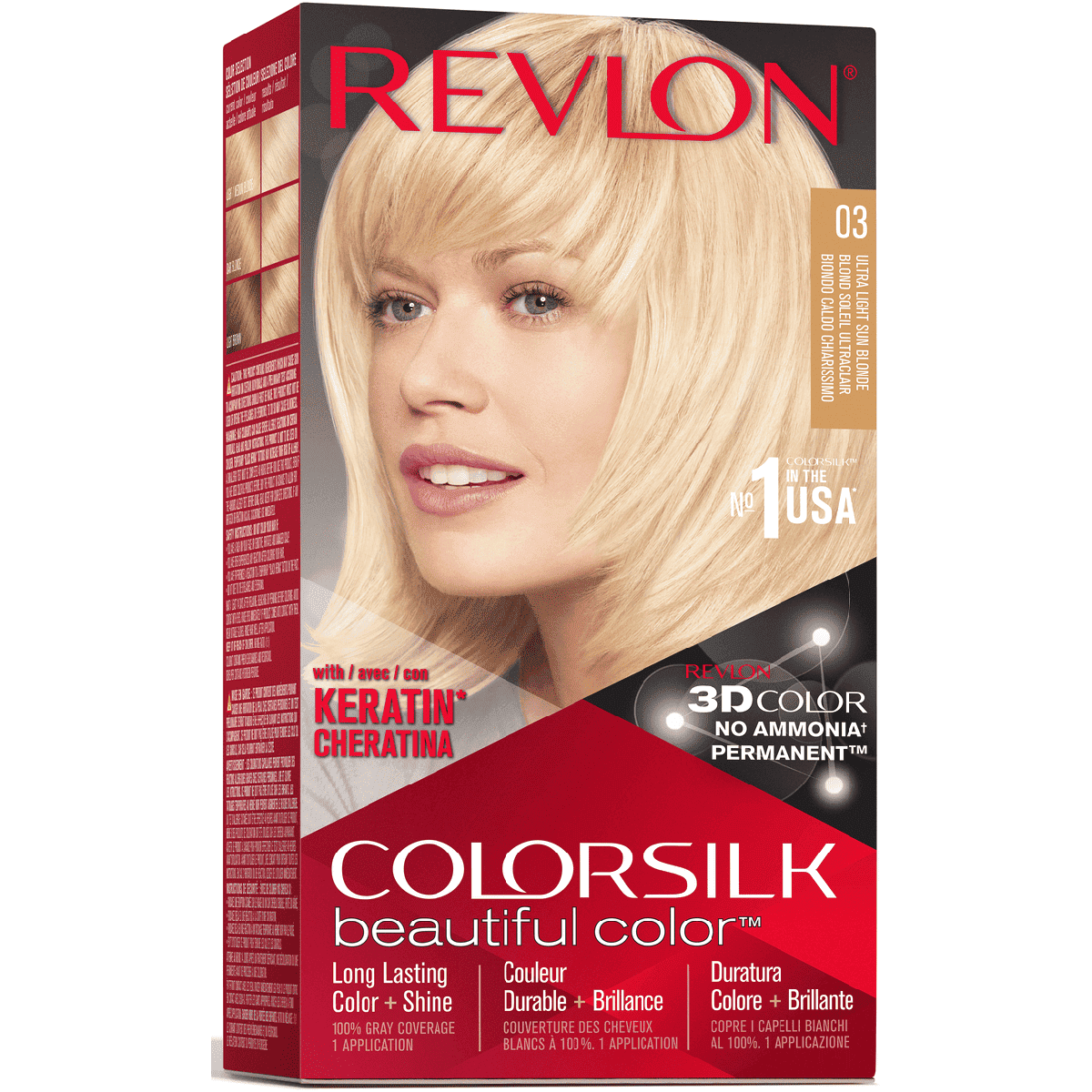 Revlon Colorsilk Ultra Light Sun Blonde/03 image number 0