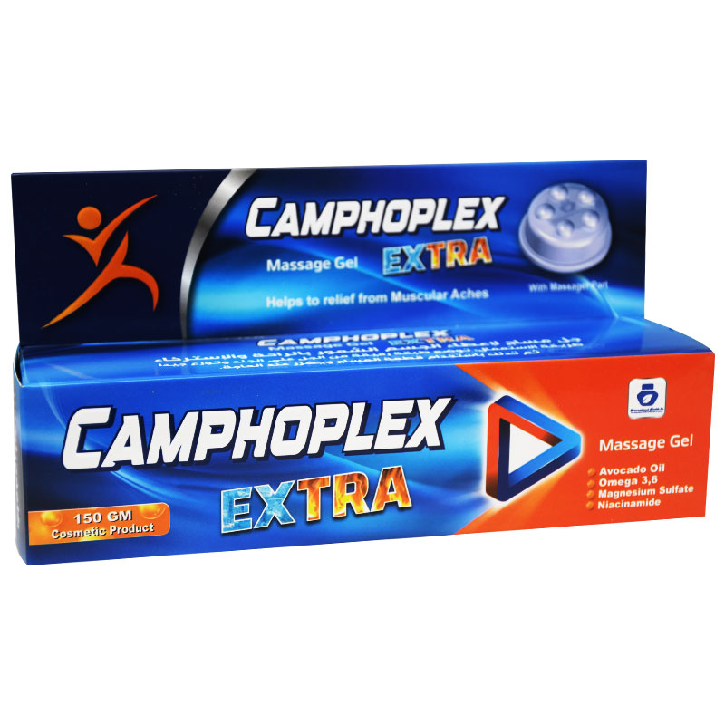 Camphoplex Extra 150gm Massage Gel image number 0