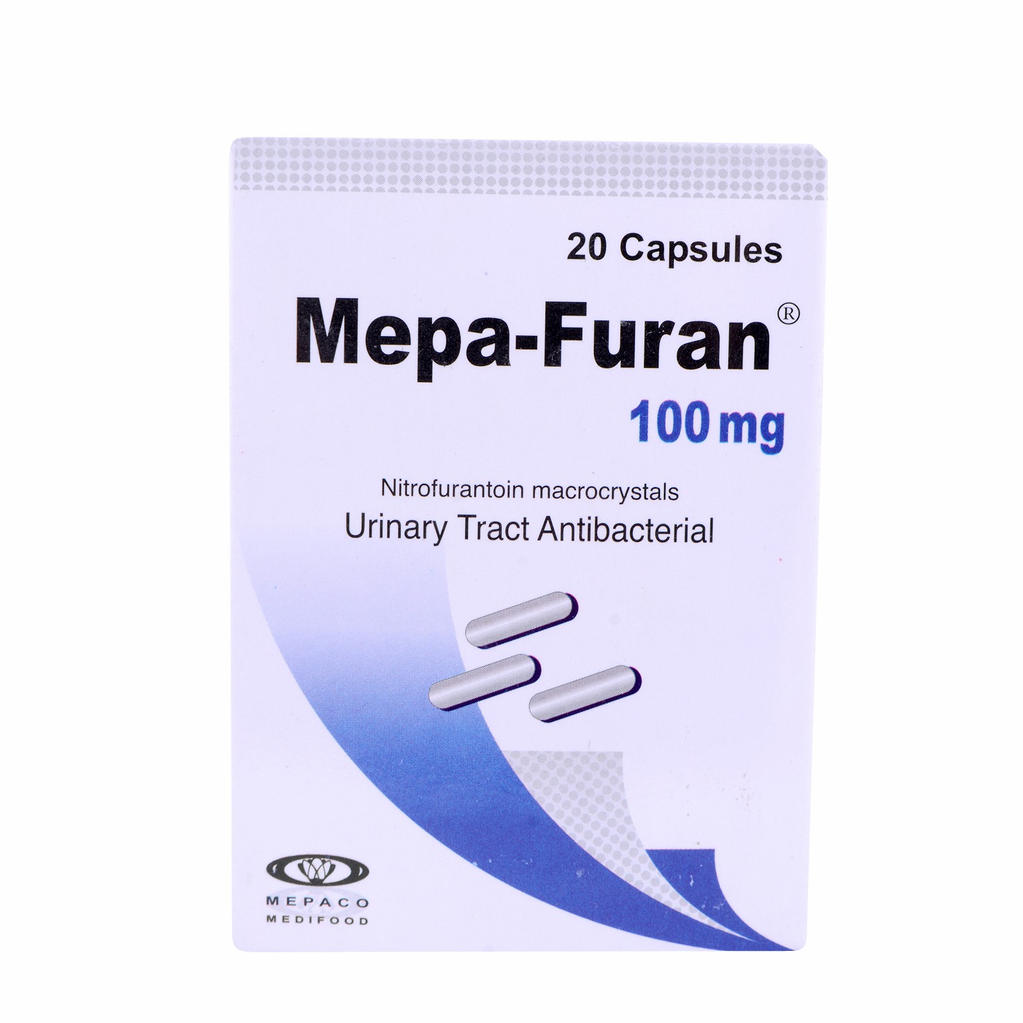 Mepa Furan 100mg 20 Capsules image number 0