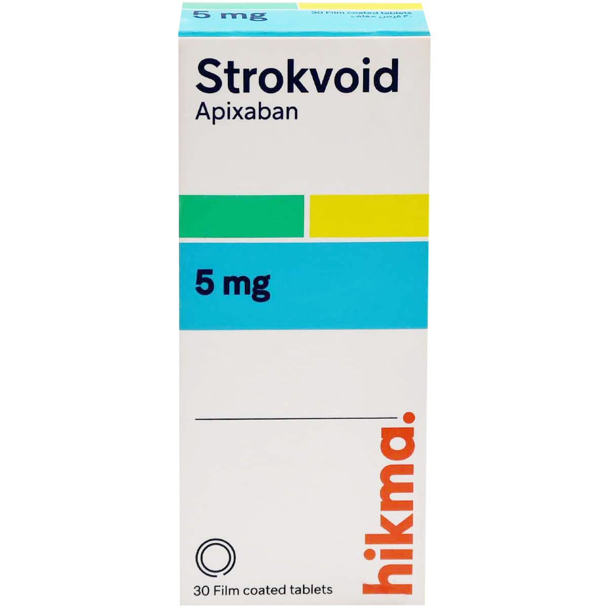 Strokvoid 5 mg 30 Film Coated Tablets image number 0