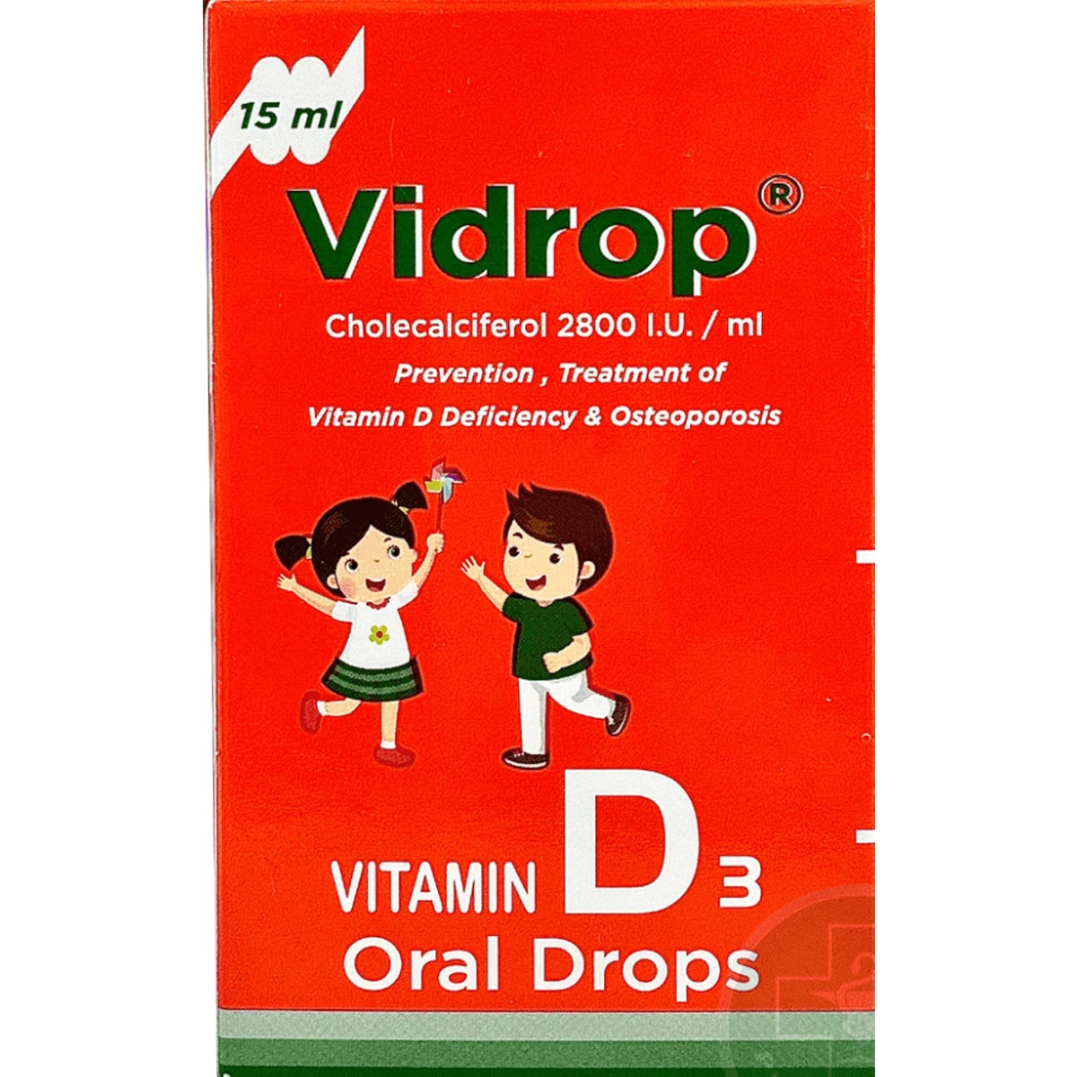 Vidrop Vitamin D3 2800i.u./ml 15ml Oral Drops image number 0
