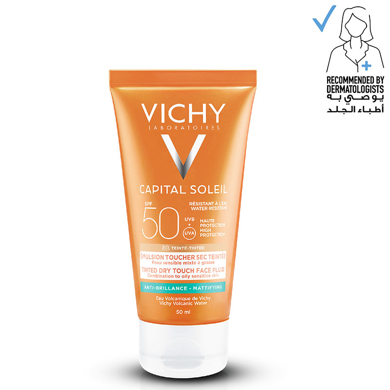 Vichy Capital Soleil SPF 50+ BB Tinted Dry Touch Face Fluid 50ml image number 0