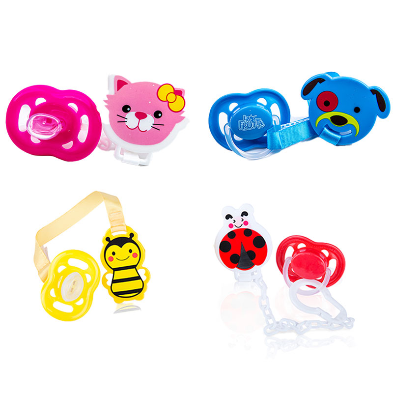 La Frutta Pacifier With Holder (6-18 Months) Medium /22247 image number 0