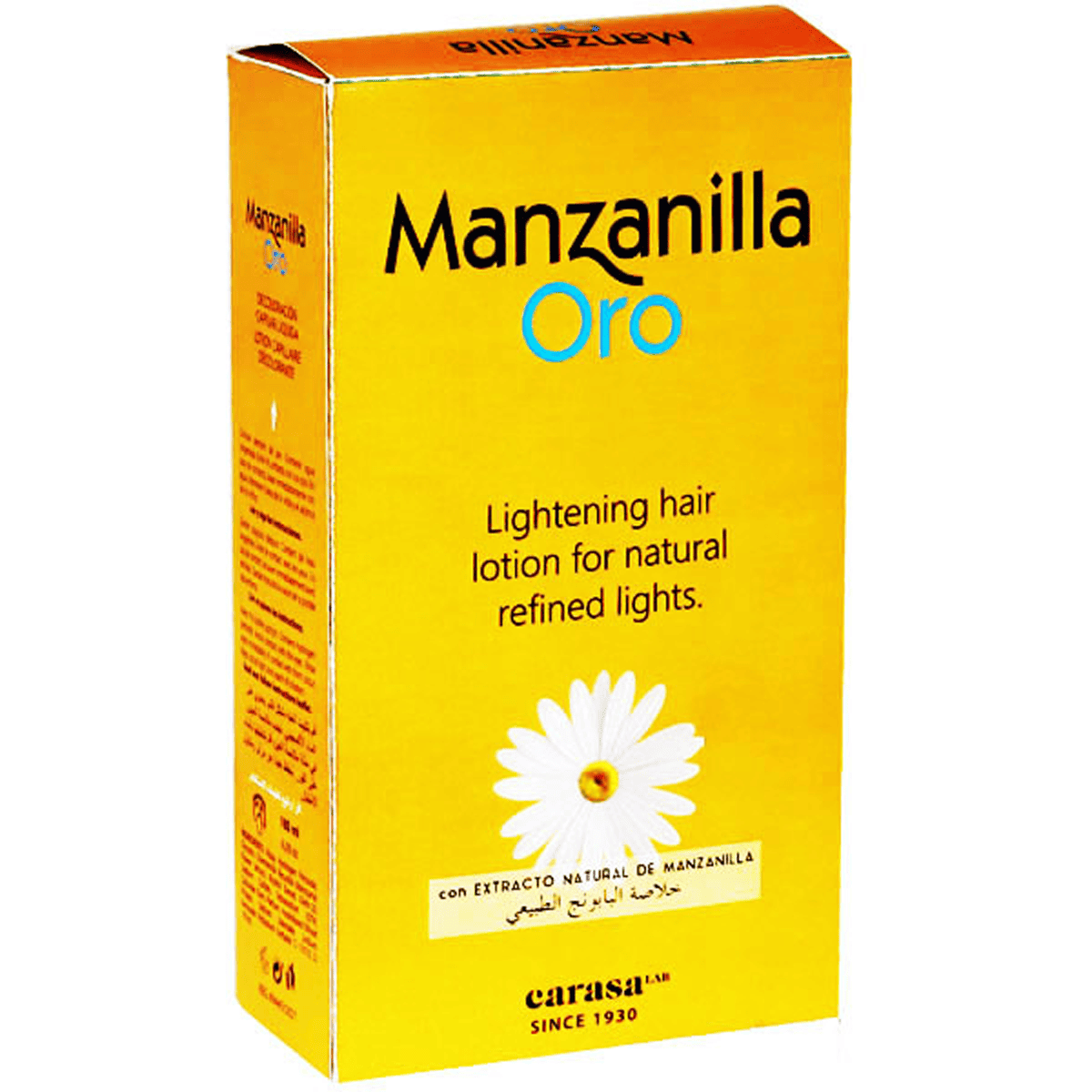 Manzanilla Oro Lightening Hair Lotion (Offer Pack) image number 0