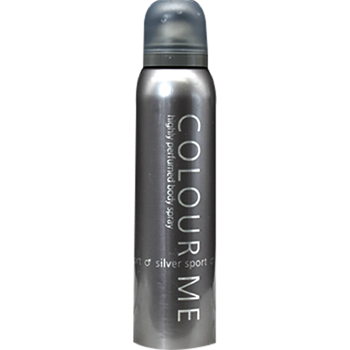 Colour Me Silver Sport Body Spray for Men 150ml image number 0