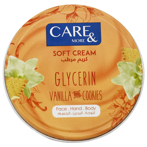 Care&More Glycerin Vanilla&Cookies Soft Cream 75ml image number 0