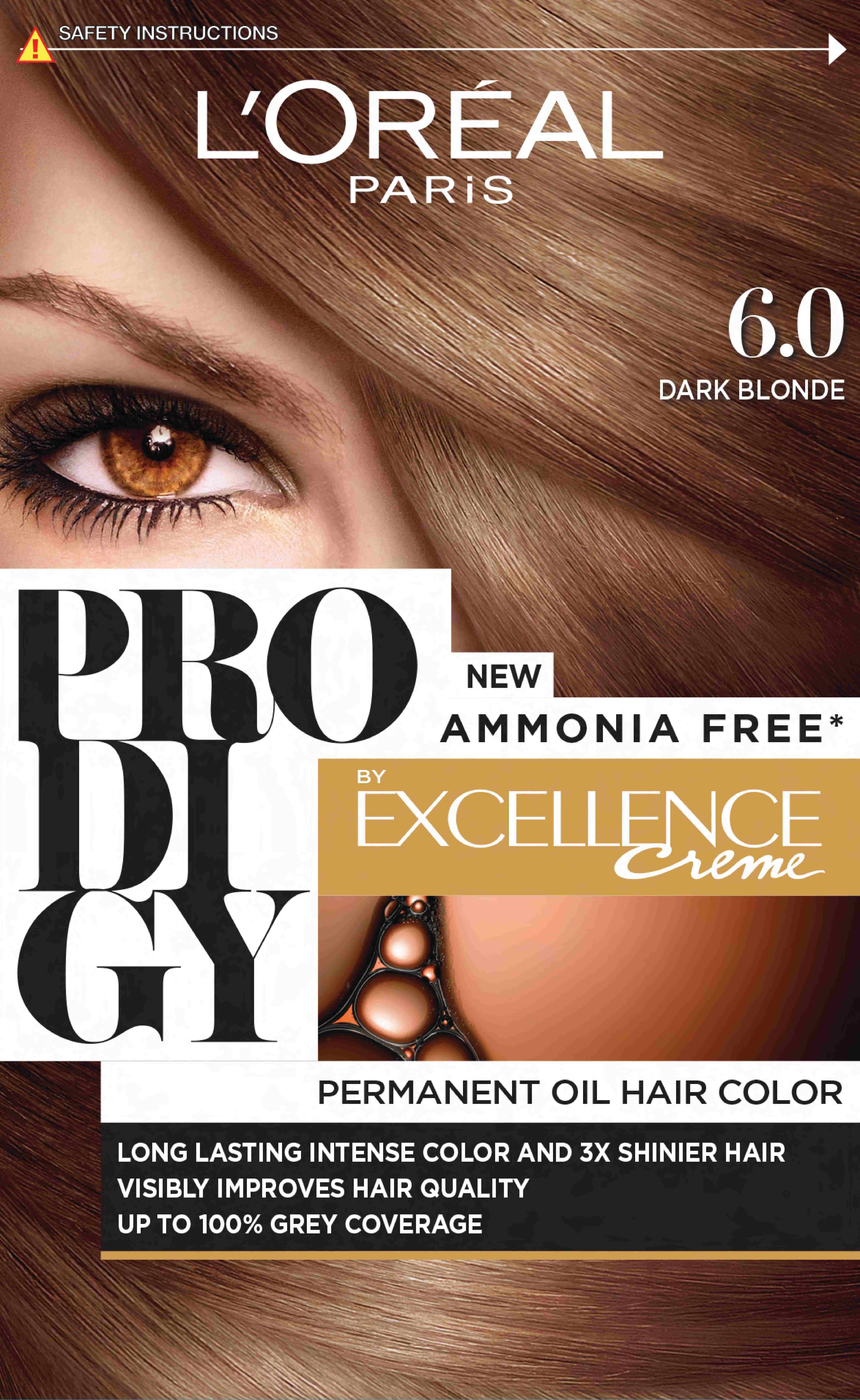 Loreal Prodigy Hair Color/6.0 Dark Blonde image number 0