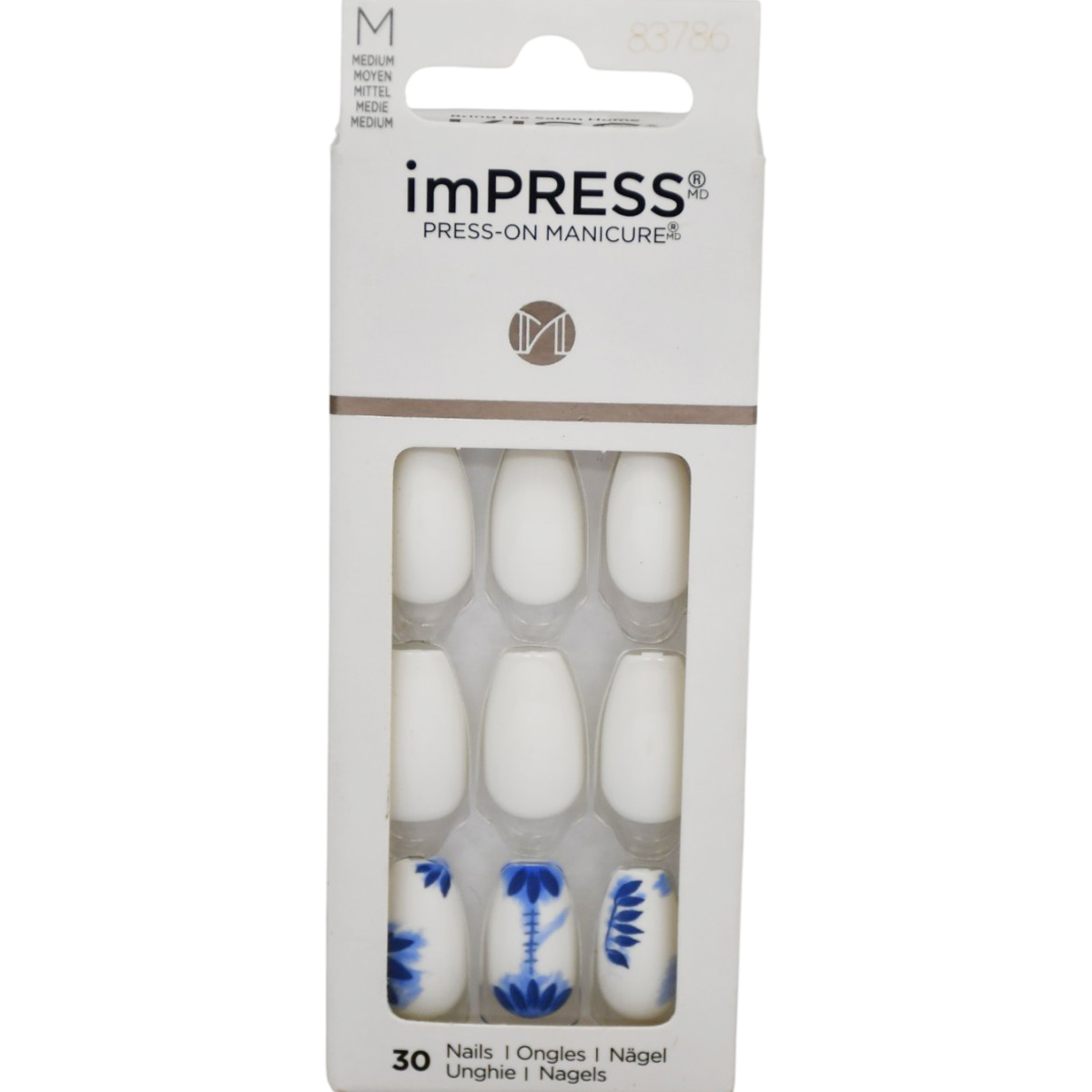 Kiss Impress Nails Medium 30 Pieces/KIMM05C image number 0