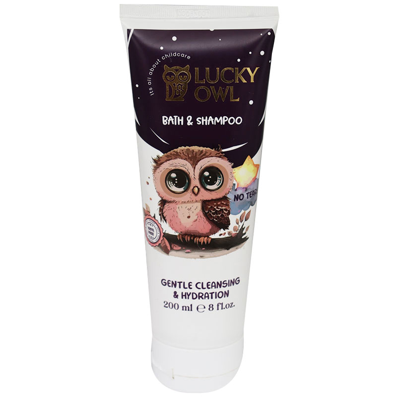 Lucky Owl Baby Bath and Shampoo 200ml image number 0