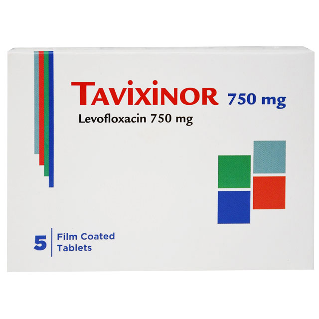 Tavixinor 750mg 5 Film Coated Tablets image number 0