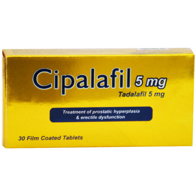 Cipalafil 5mg 30 Film Coated Tablet image number 0