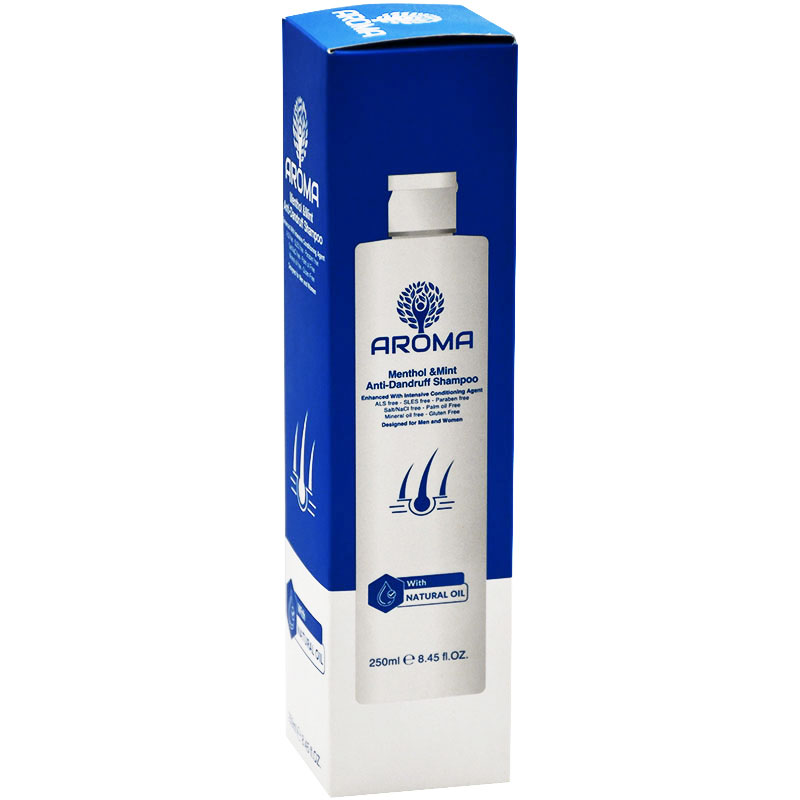 Aroma Menthol and Mint Anti Dandruff Shampoo 250ml image number 0