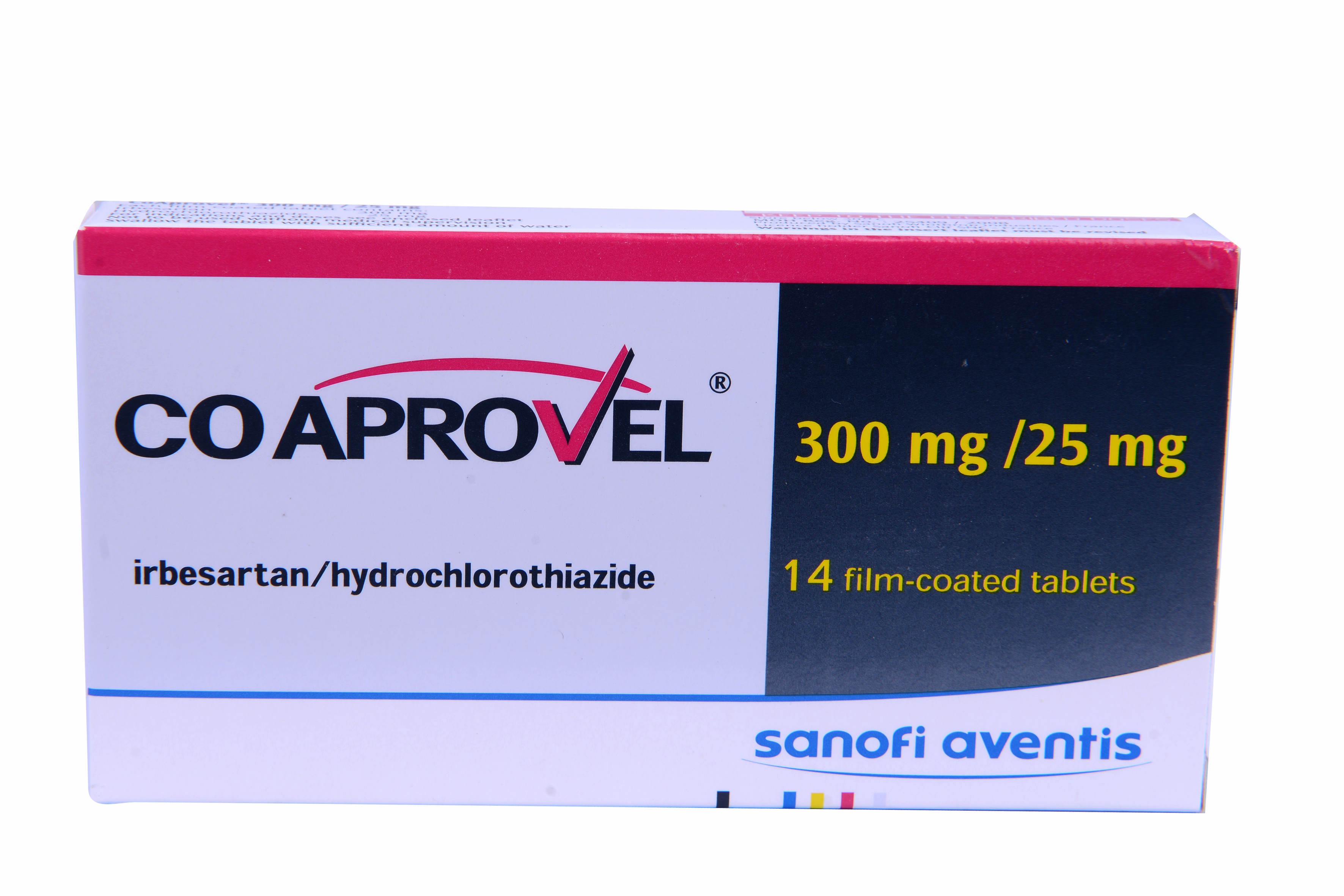 Coaprovel Fort 300/25Mg 14 Tablets image number 0