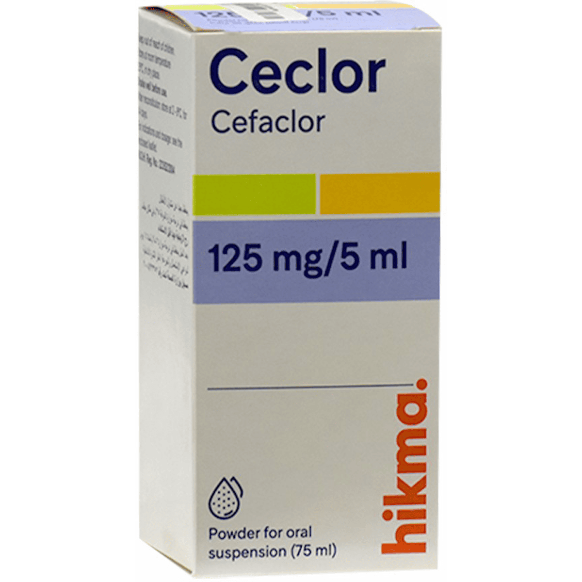 Ceclor 125mg (75ml) Suspension image number 0