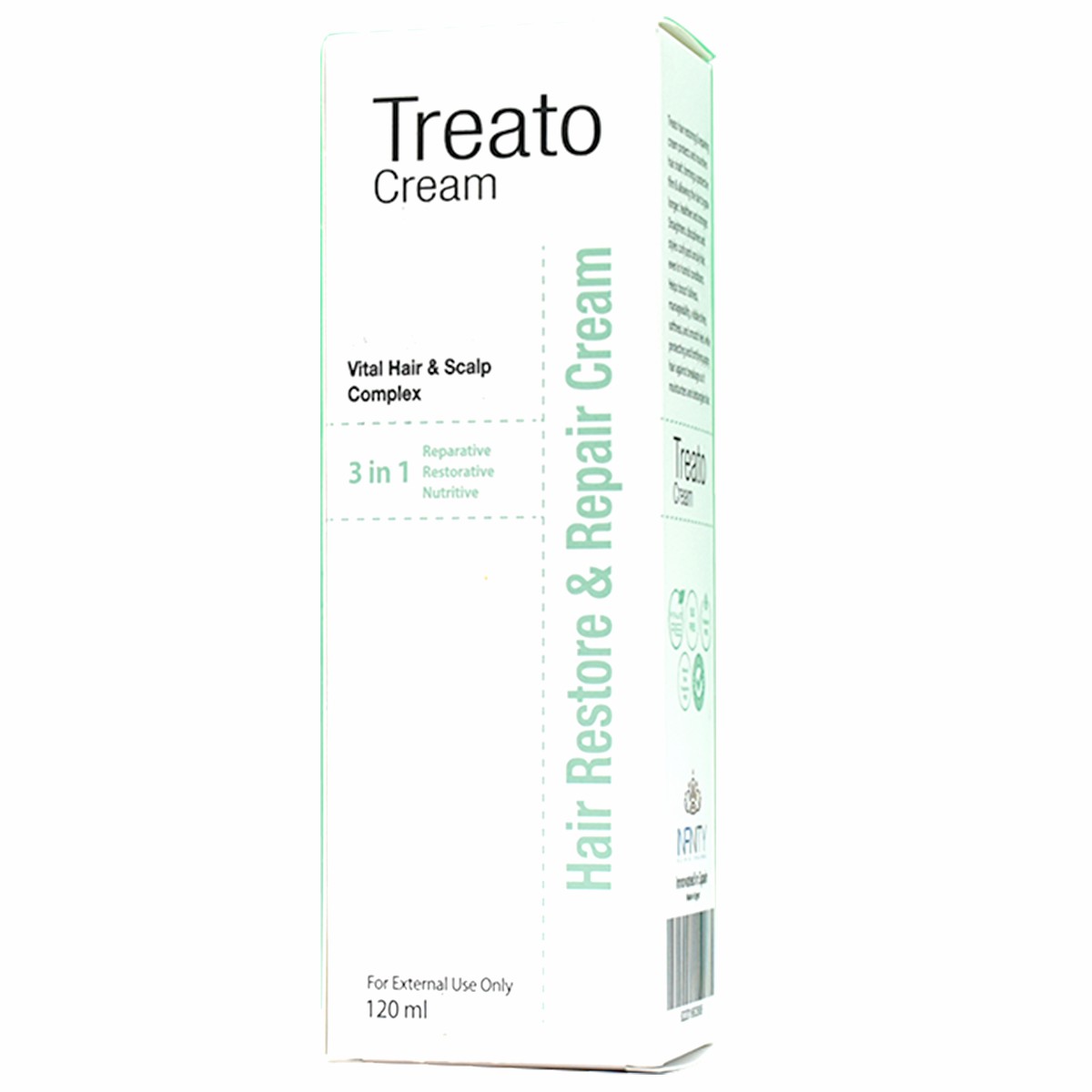 Treato 3X1 Hair Restore & Repair Cream 120ml image number 0