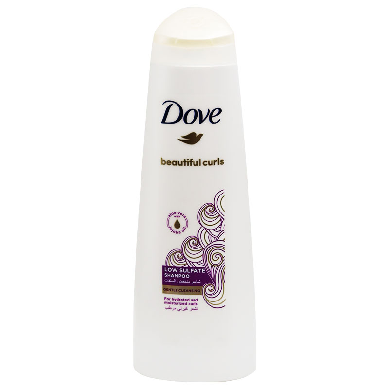 Dove Beautiful Curls Low Sulfate Shampoo 350 ml image number 0