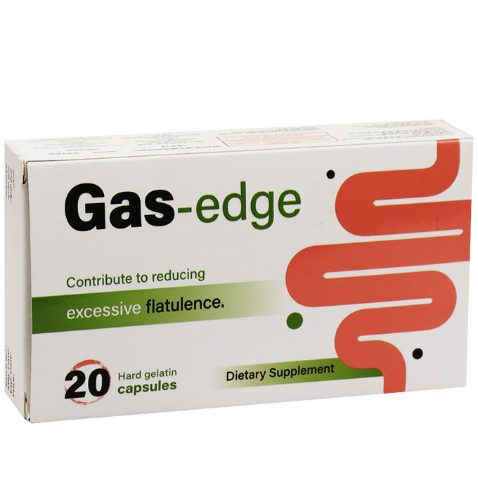 Gas Edge 20 Hard Gelatin Capsules image number 0